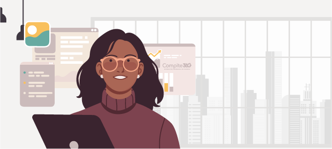 ilustracion decorativa de Grandes Corporaciones
